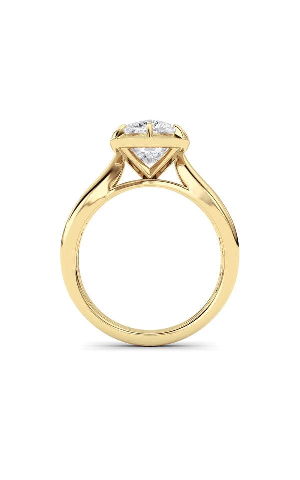 14K Yellow Gold Ring KJ02491R.CE-3-22F