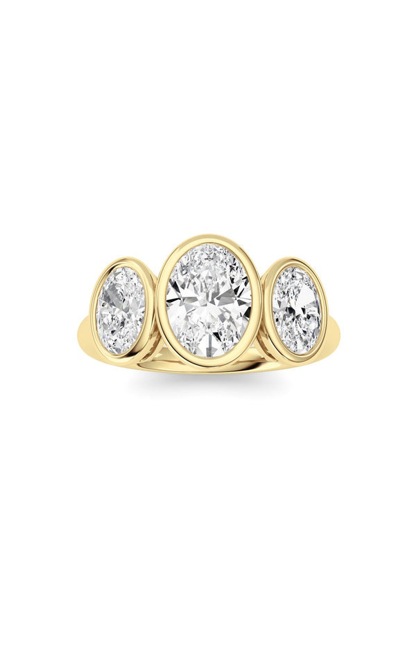 14K Yellow Gold Ring KJ02697R.OV-2-22F