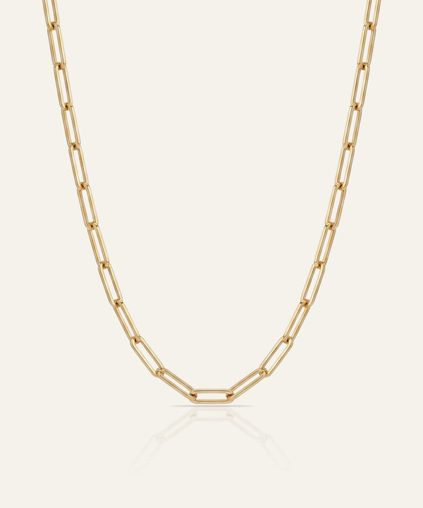 Oroventi Paperclip Chain