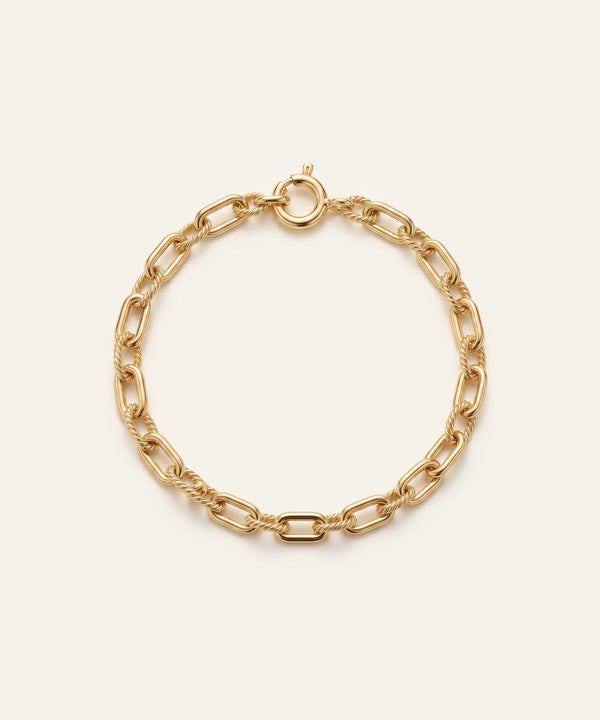 Oroventi Paperclip Link Bracelet