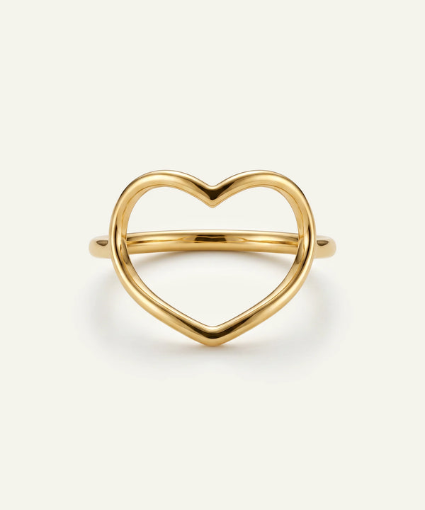 Oroventi Open Heart Ring