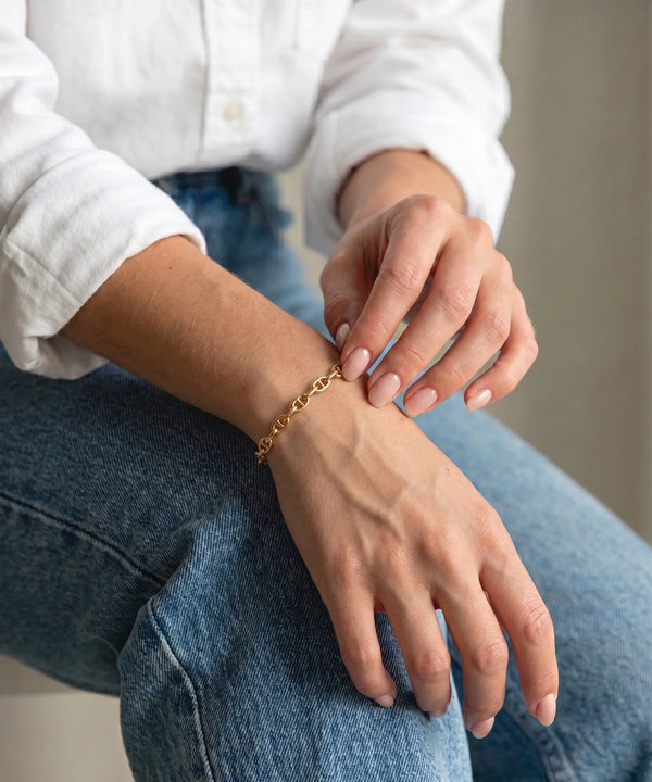 Oroventi Mariner Link Bracelet