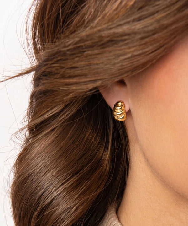 Oroventi Swirled Studs