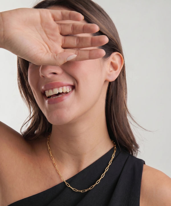 Oroventi Paperclip Chain