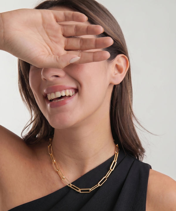 Oroventi Paperclip Chain