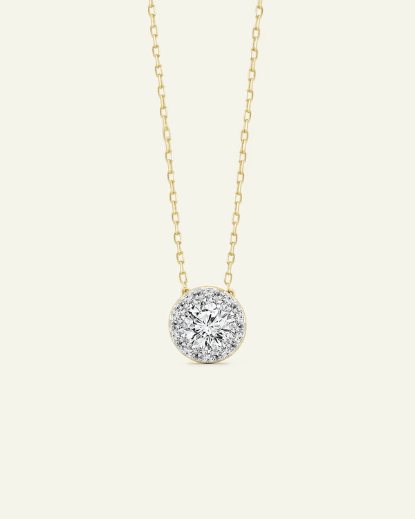 Bella By Ovani® Lab-grown Diamond Round Brilliant Cut Solitaire Pendant - 1.50 Ct. T.W
