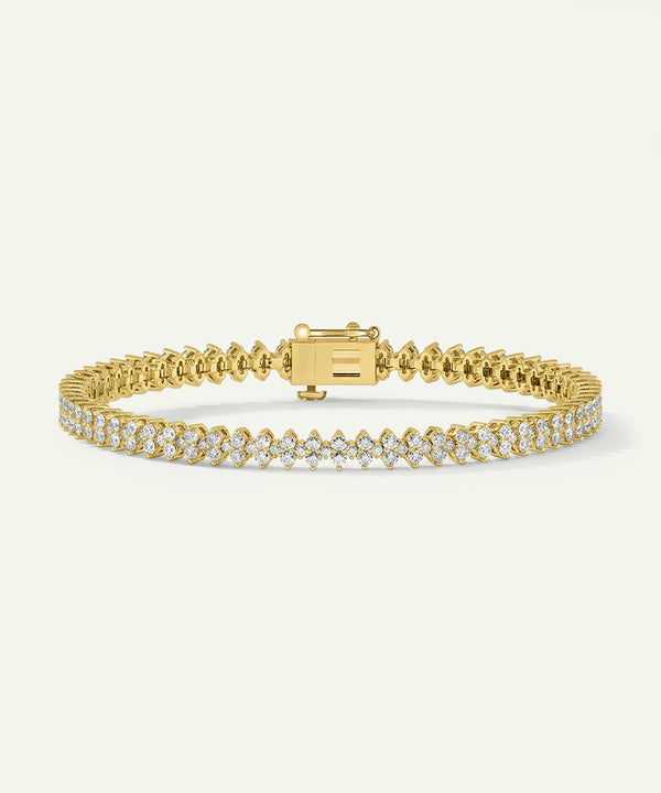 Novello Lab-grown Diamond Tennis Bracelet 2.4 Ct. T.W.