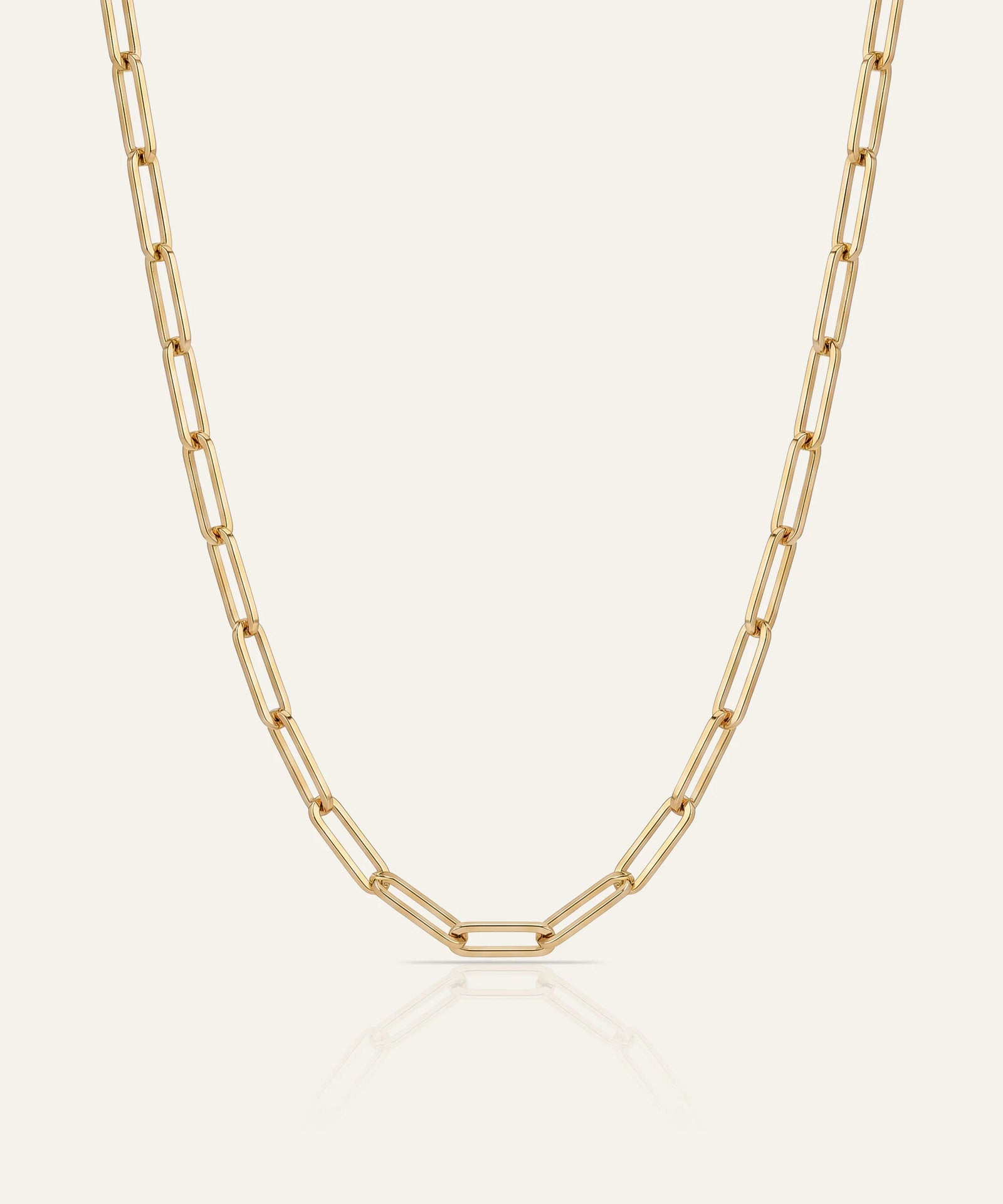 Oroventi Paperclip Chain