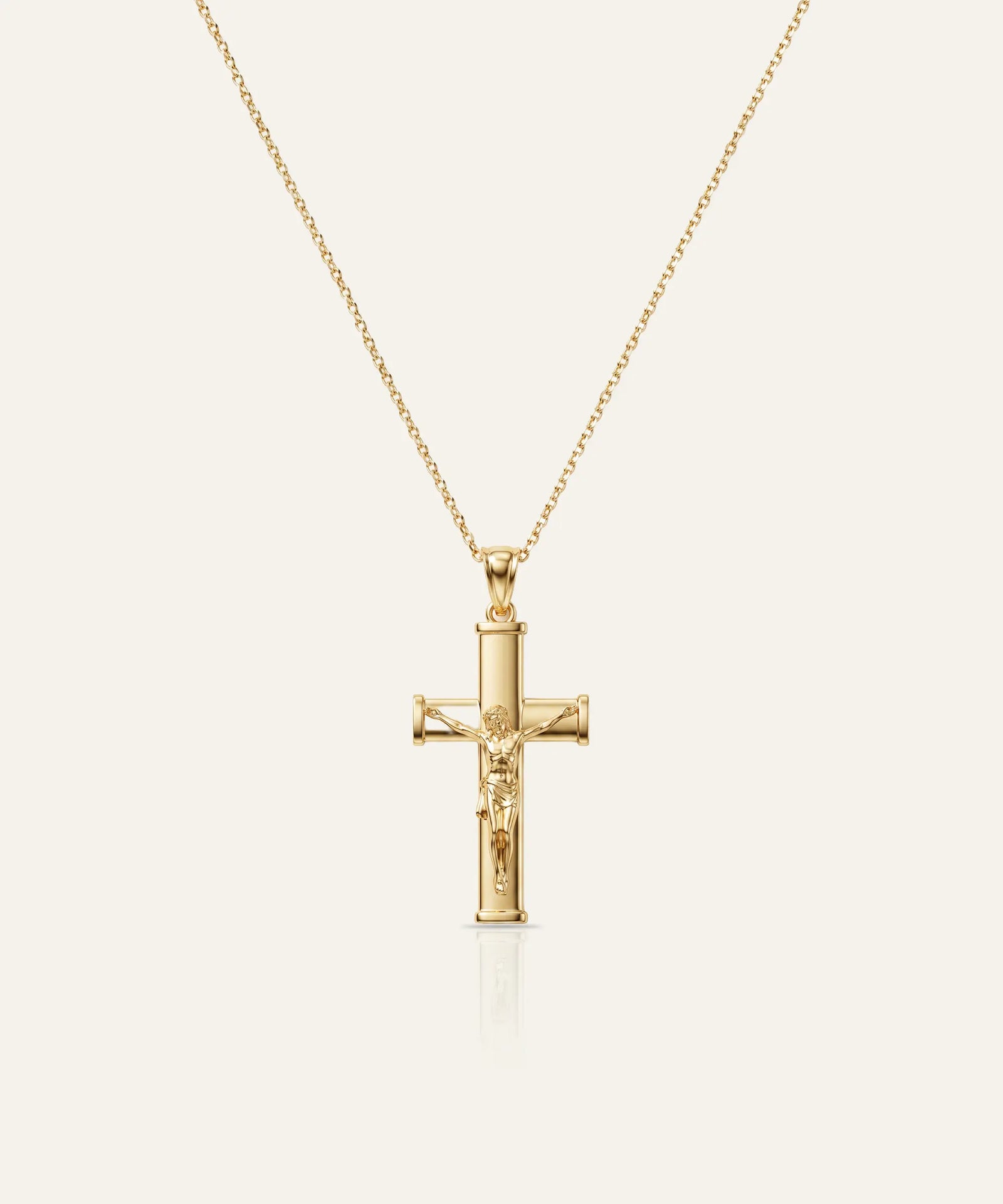 Oroventi Religious Crucifix Cross Pendant