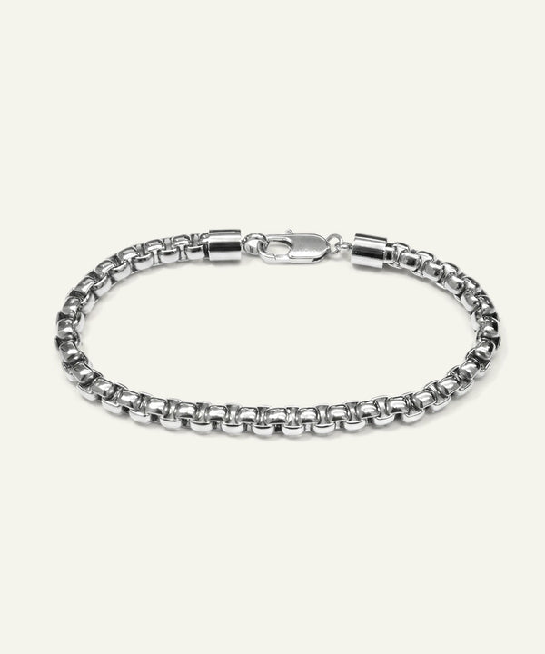 Link N Lock® Men's Box LInk Chain Bracelet