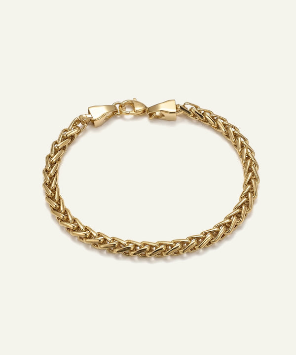 Link N Lock® Men’s Wheat Chain Bracelet