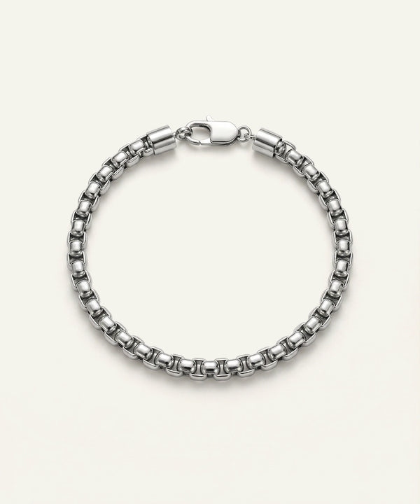 Link N Lock® Men's Box LInk Chain Bracelet