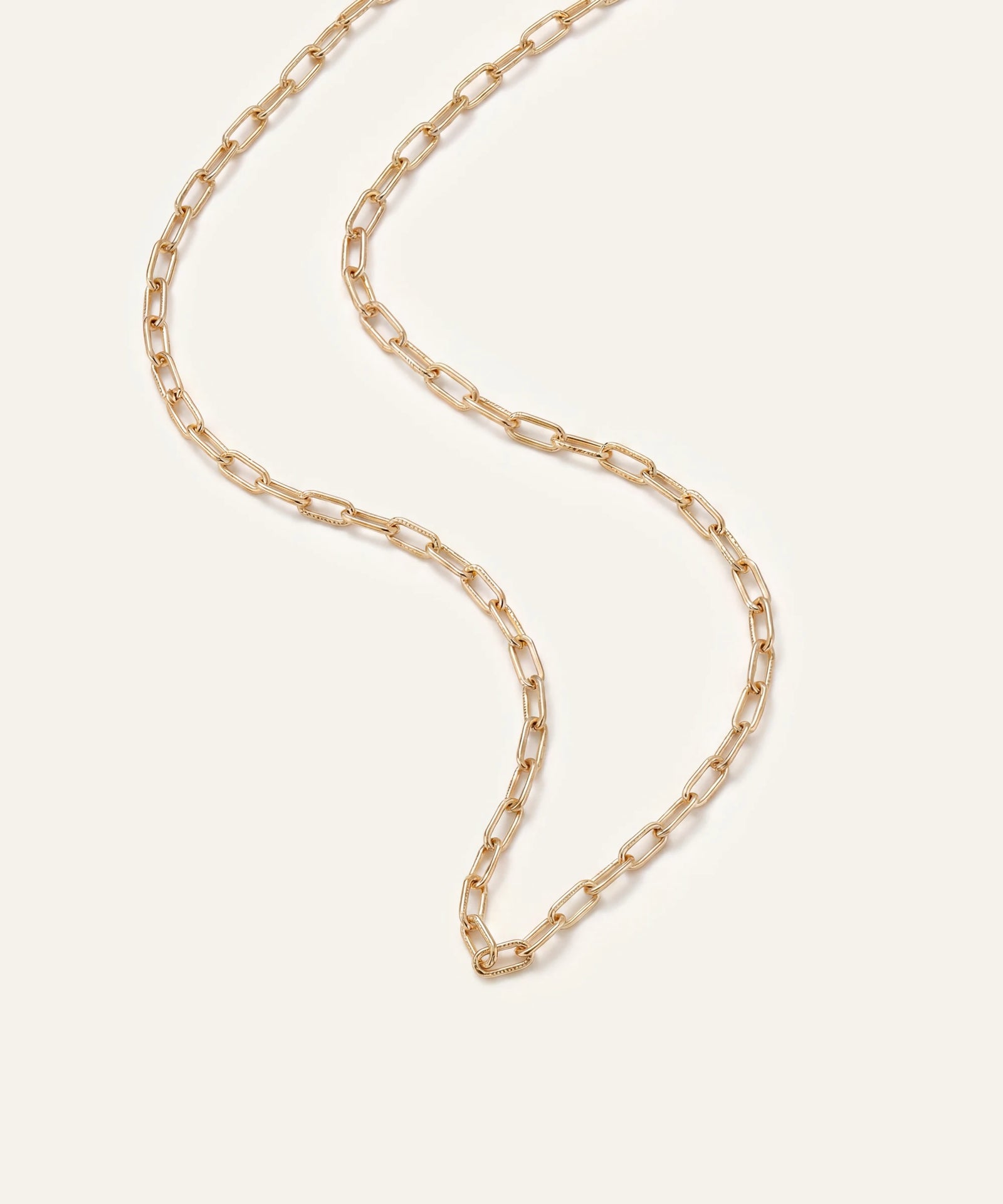 Oroventi Paperclip Chain