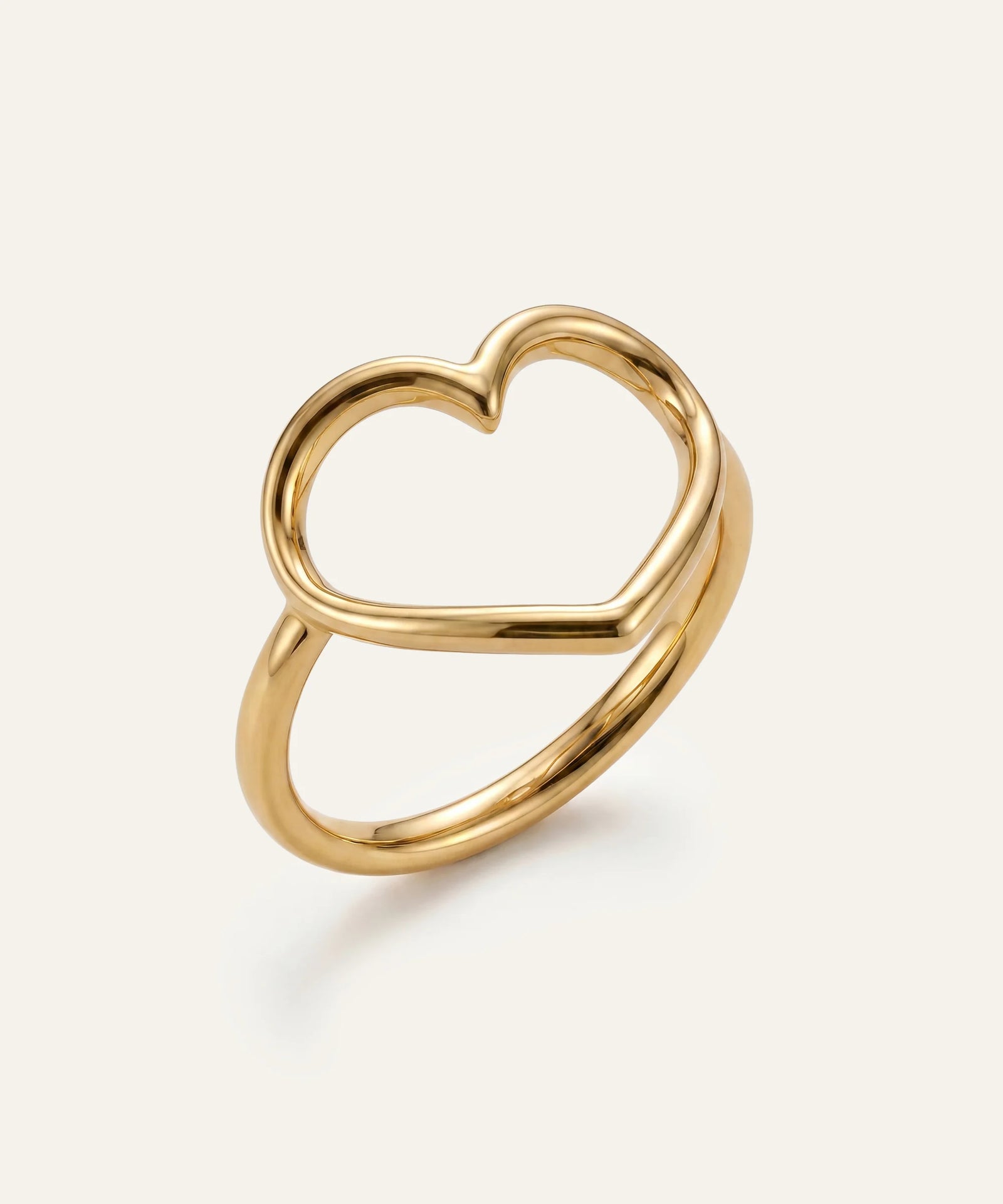 Oroventi Open Heart Ring