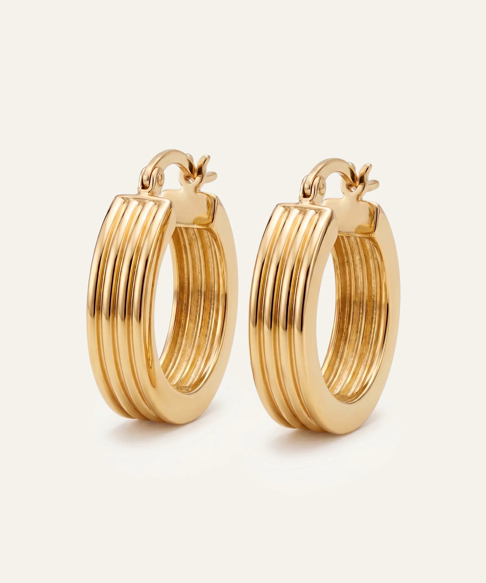 Oroventi Multi-Row Hoops