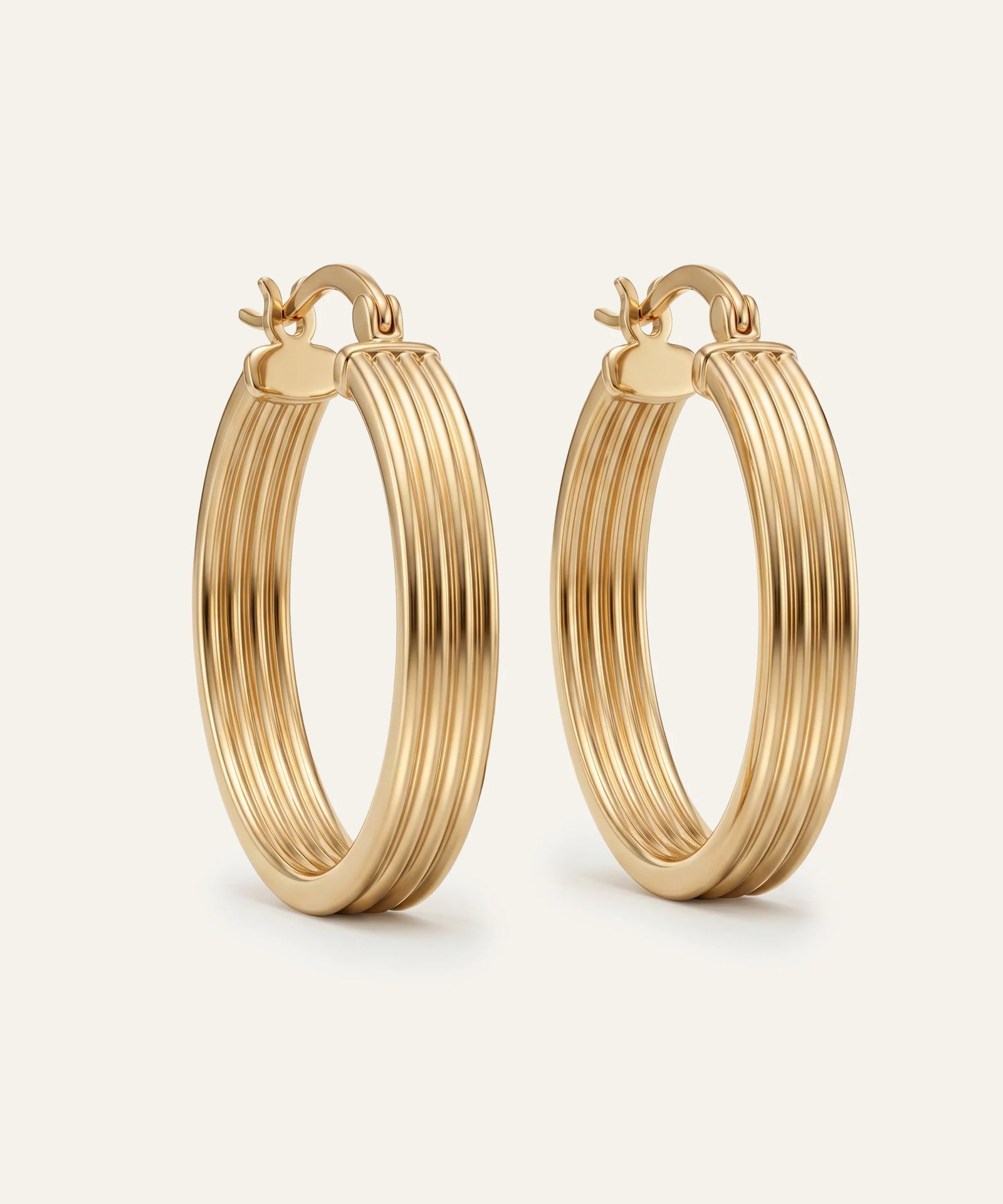 Oroventi Multi-Row Hoops