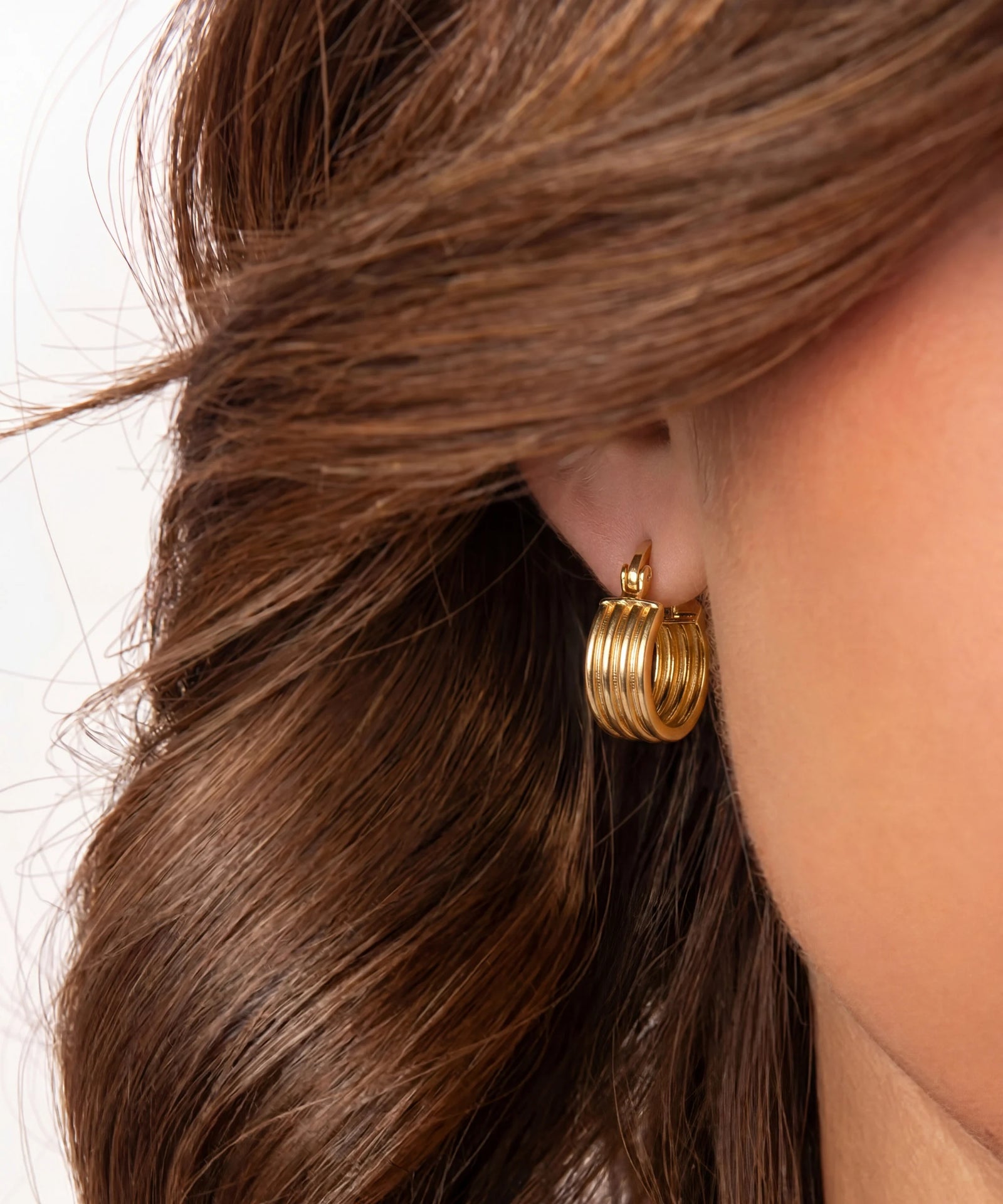 Oroventi Multi-Row Hoops