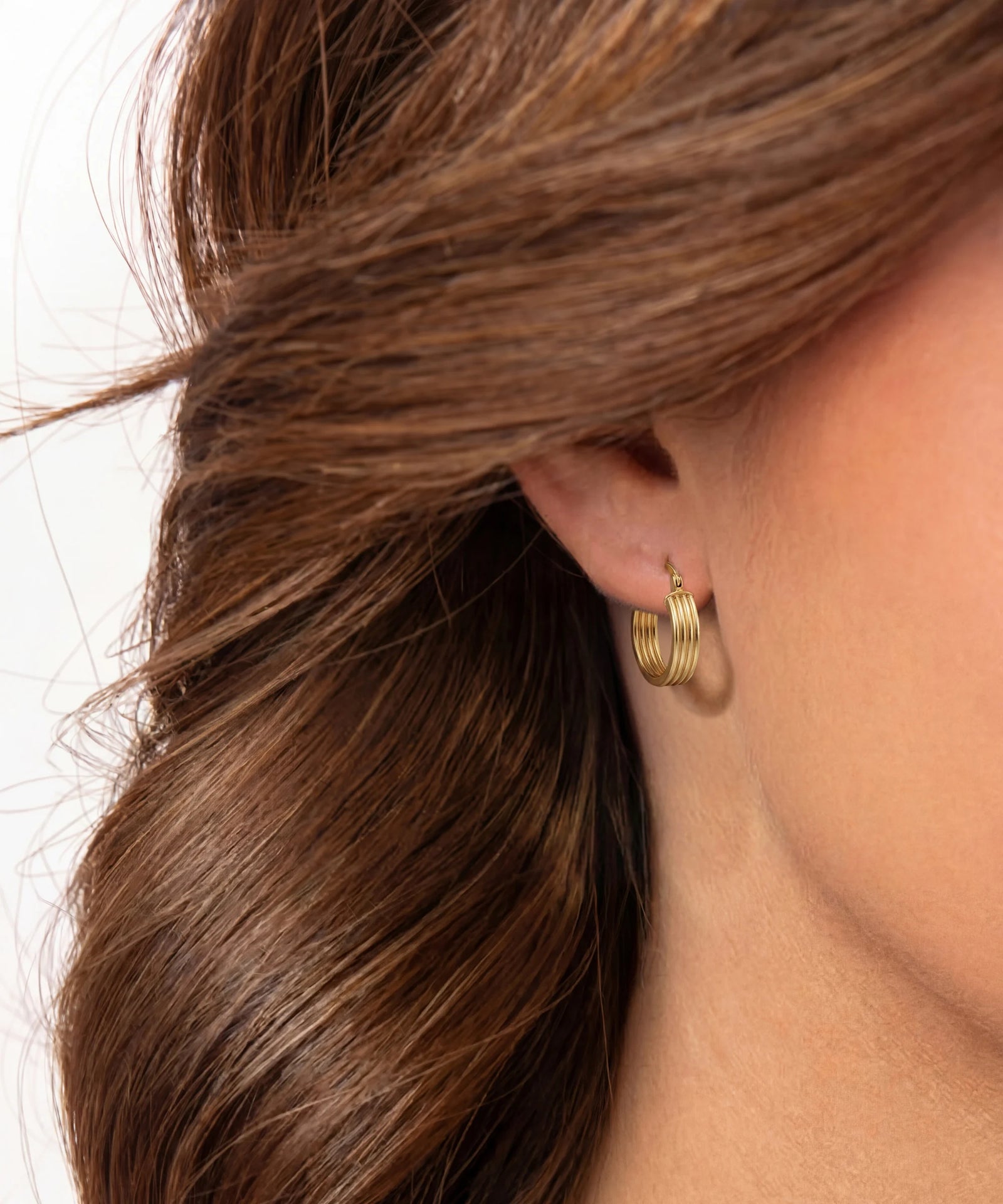 Oroventi Multi-Row Hoops