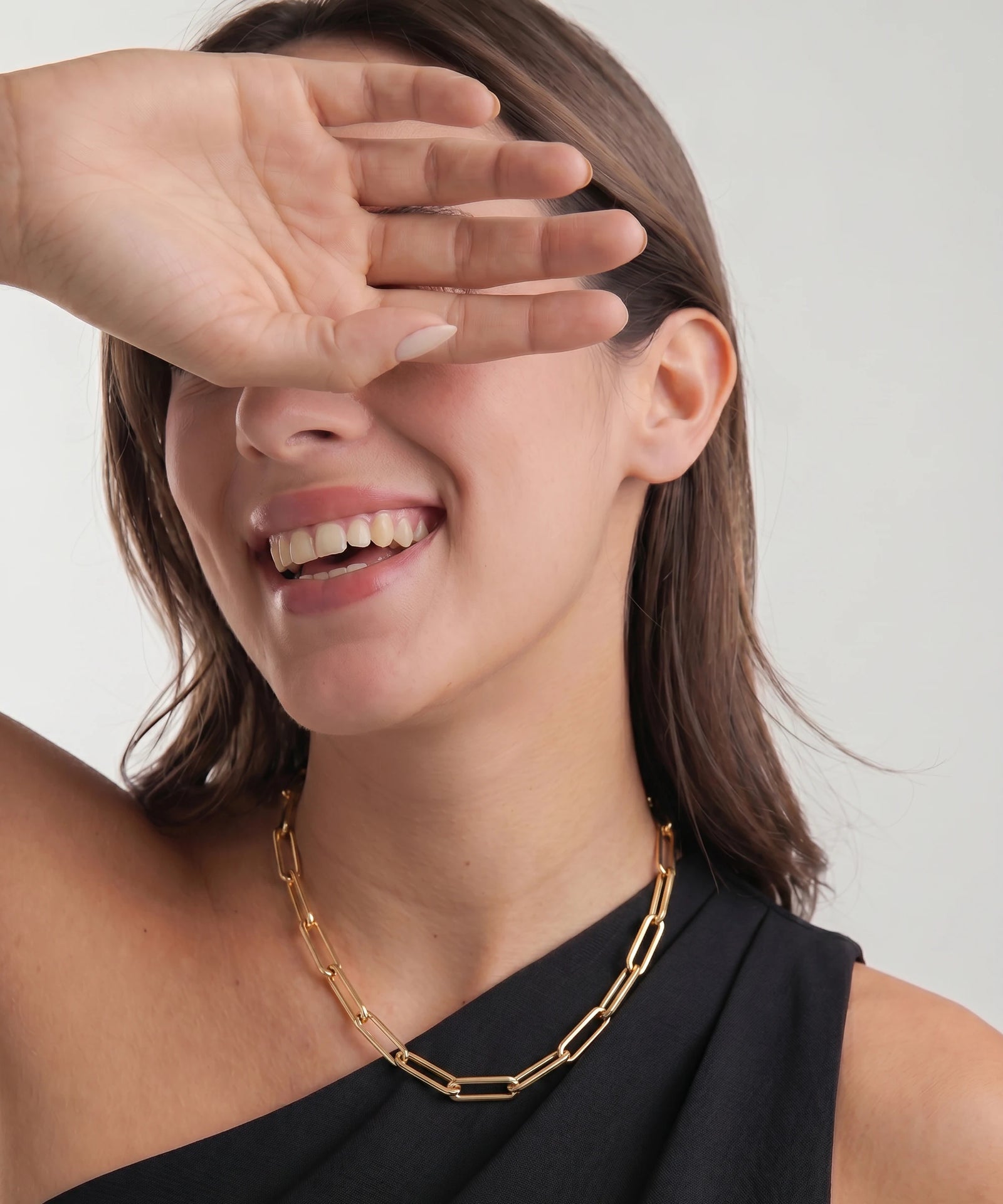 Oroventi Paperclip Chain