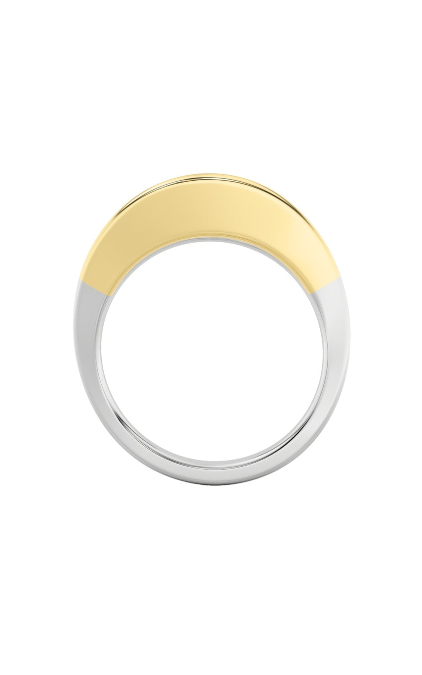 1.5Cttw Oval Shaped Lab Grown Diamond (F/VS) East West Solitaire Ring in 14K Gold
