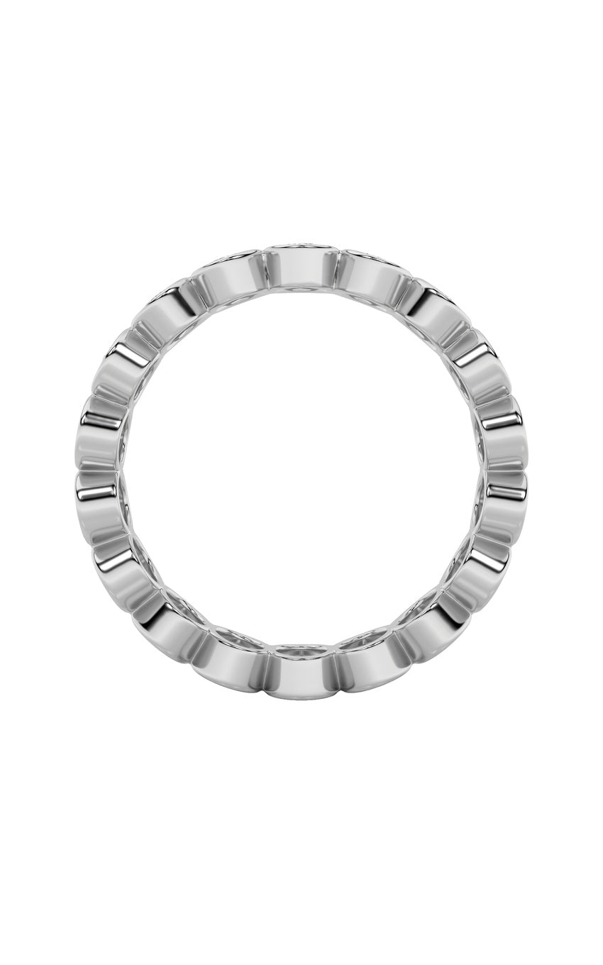 2.75Cttw Round Shaped Lab Grown Diamond (F/VS) Eternity Band Ring in 14K Gold