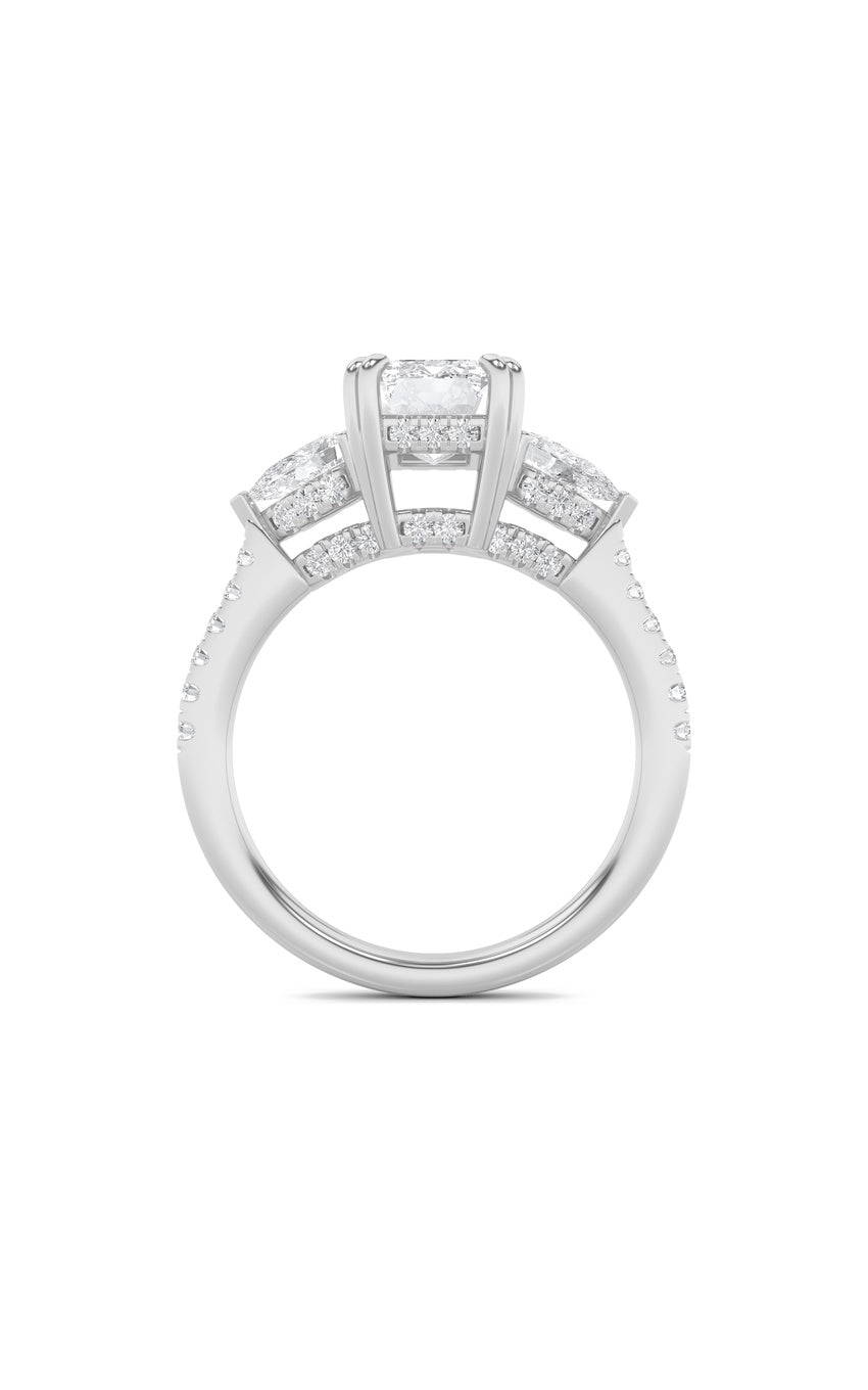 14K White Gold Ring KJ00914R.EM-3-21G