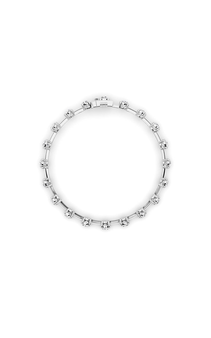 4.5Cttw Round Shaped Lab Grown Diamond Split Prong Eternity Ring in 14K Gold (F/VS)