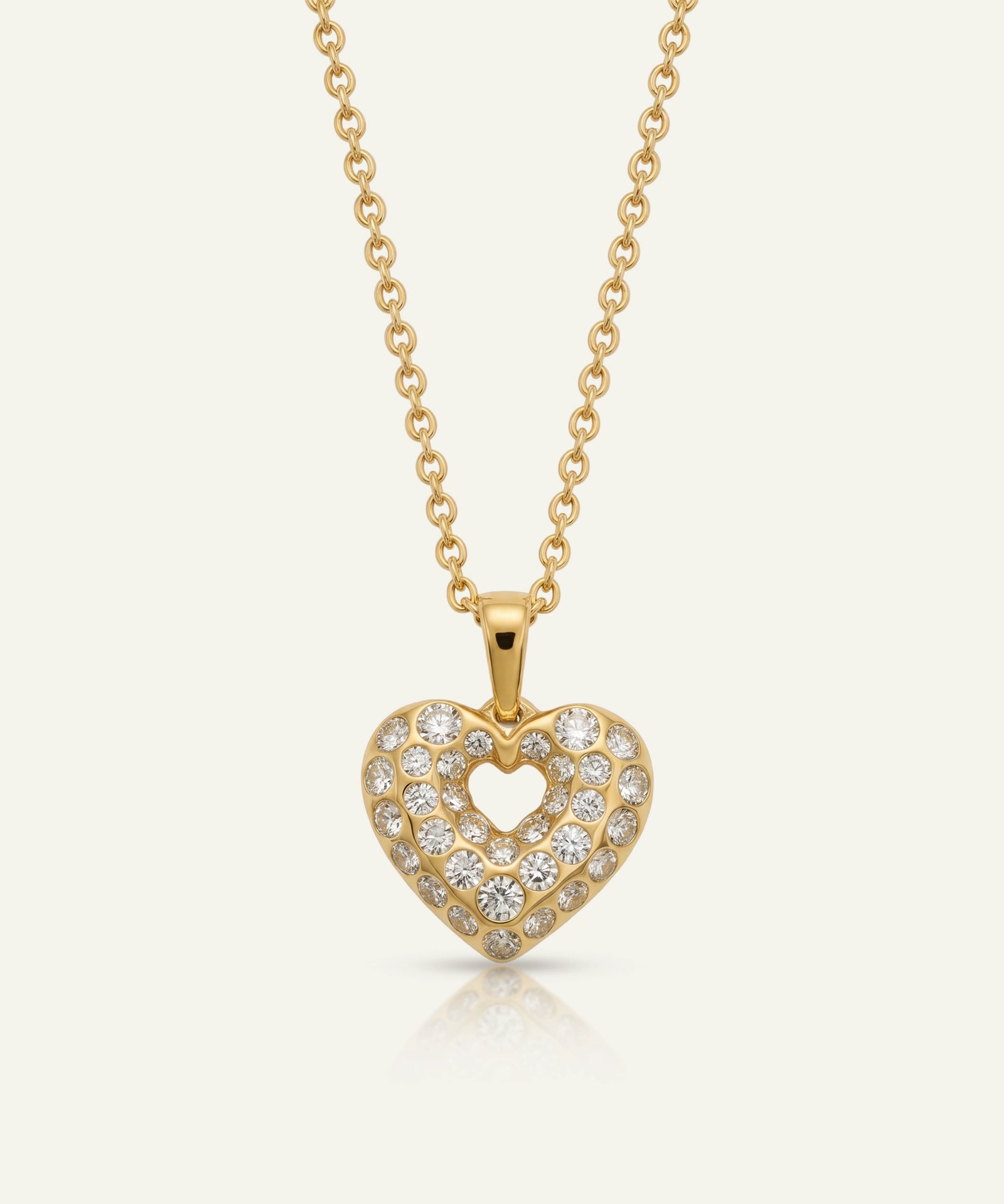 Love Spell® Lab-grown Diamond Heart Pendant - 0.35 Ct. T.W.