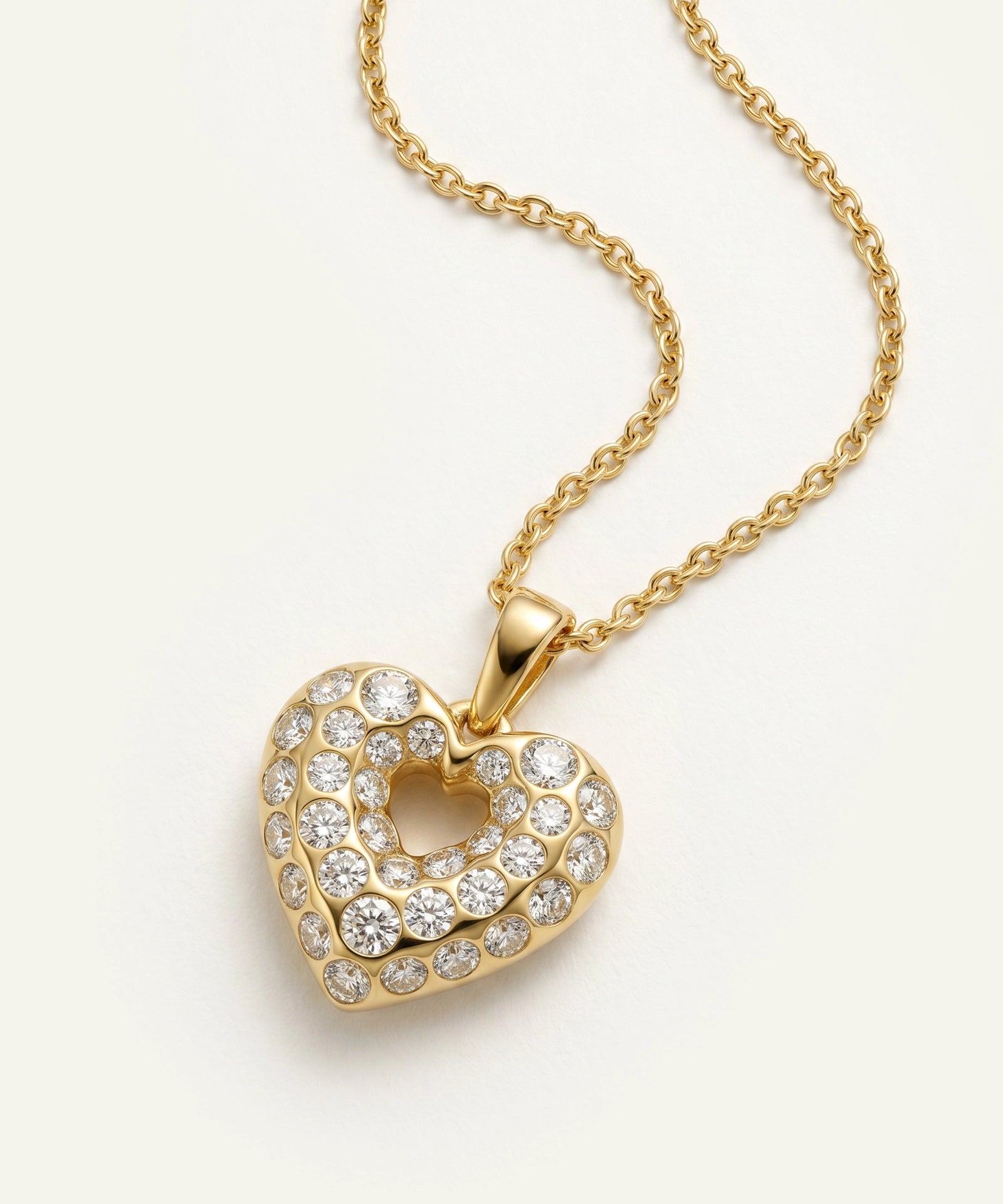 Love Spell® Lab-grown Diamond Heart Pendant - 0.35 Ct. T.W.