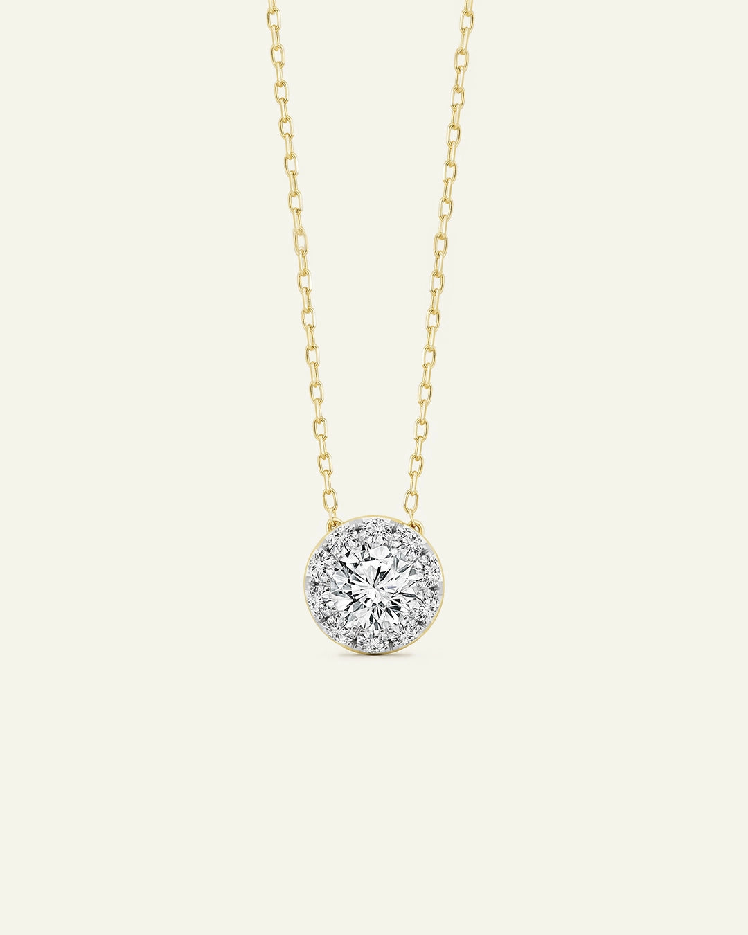Bella By Ovani® Lab-grown Diamond Round Brilliant Cut Solitaire Pendant - 1.50 Ct. T.W