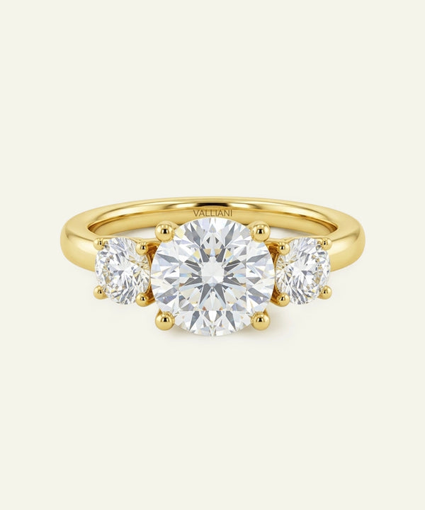 Ultimate Value® Lab-grown Diamond Round 3-Stone Ring - 4 Ct. T.W.