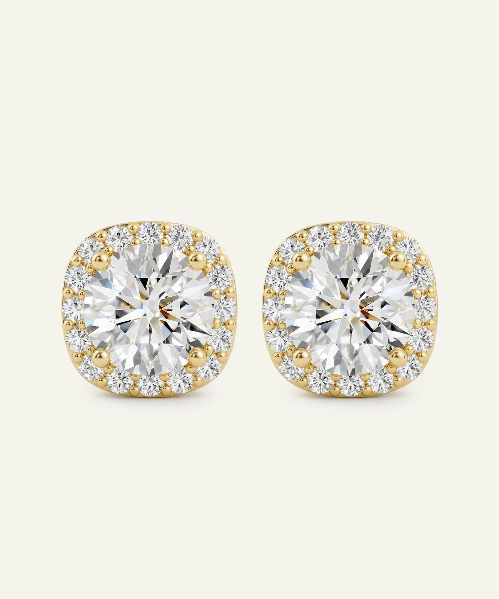 Ultimate Value® Lab-grown Diamond Round Halo Earrings - 2.50 Ct. T.W.