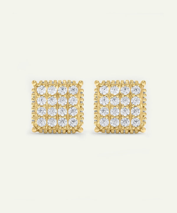 Novello Lab-grown Diamond Cluster Studs - 2.00 Ct. T.W.
