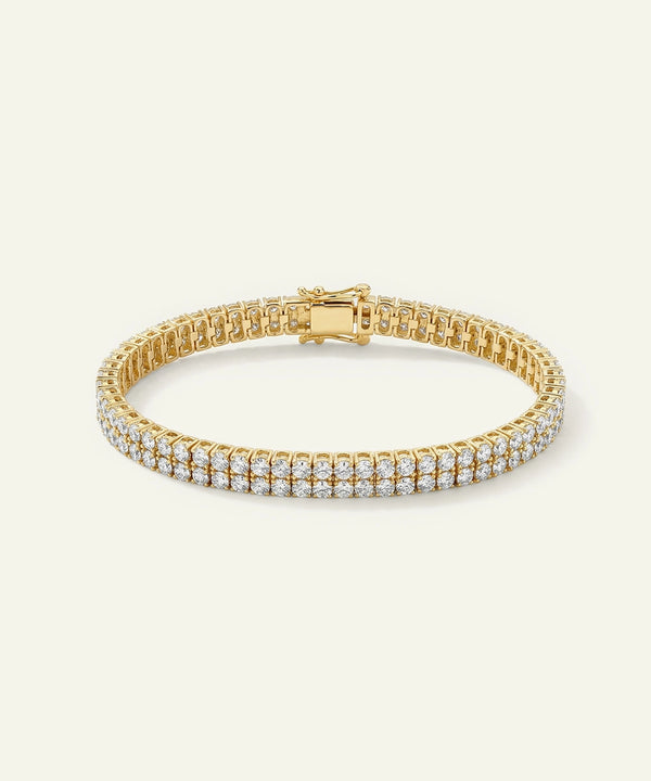 Love Spell® Lab-grown Diamond Two-Row Bracelet - 1.85 Ct. T.W.