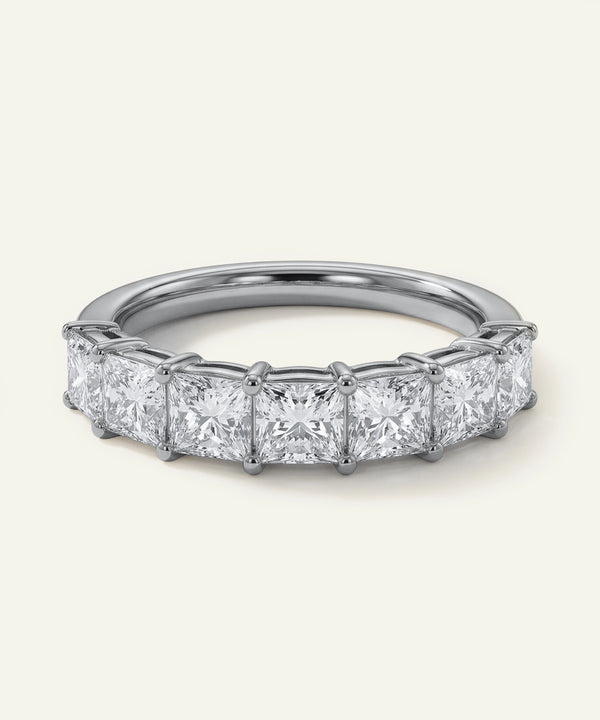 Diamond ring with a white background