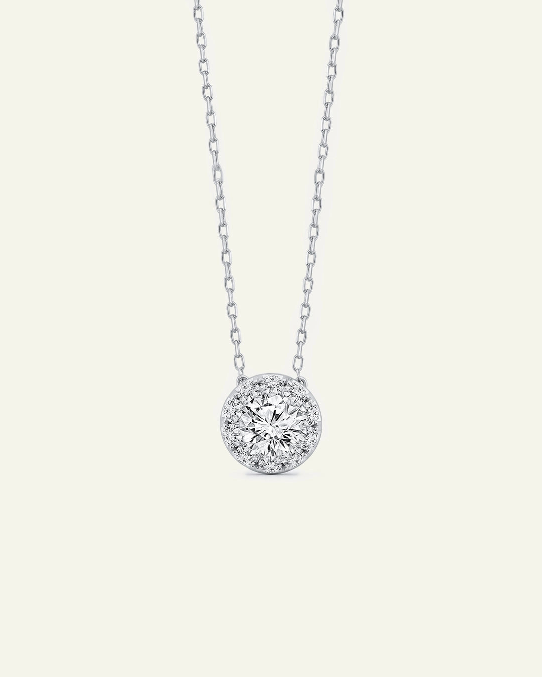Bella By Ovani® Lab-grown Diamond Round Brilliant Cut Solitaire Pendant - 1.50 Ct. T.W
