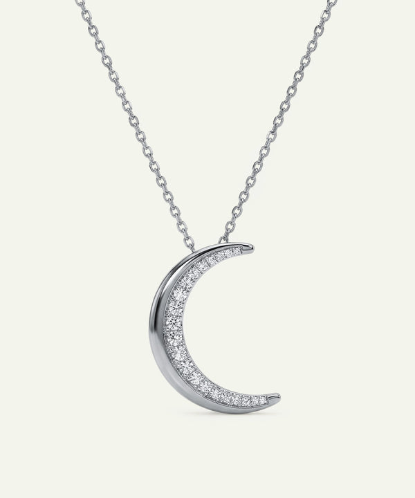 Bella By Ovani® Lab-grown Diamond Moon Pendant - 0.50 Ct. T.W.