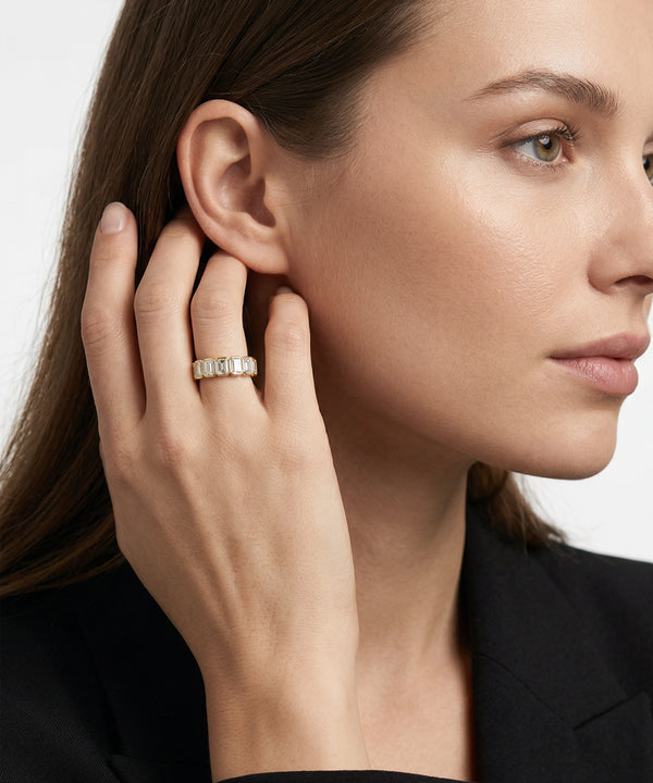 Bella by Ovani® Lab-grown Diamond Baguette Band - 1.85 Ct. T.W.
