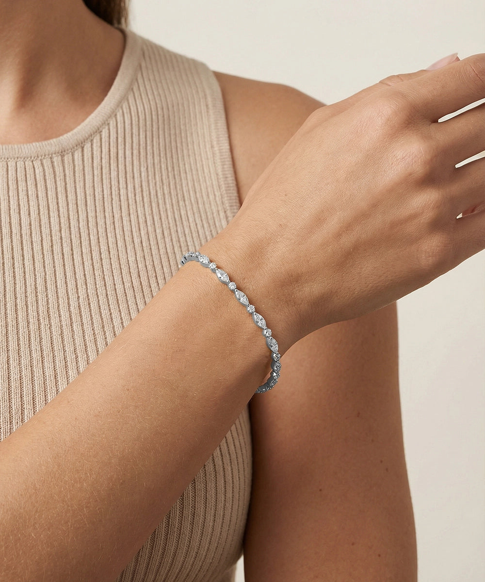 Bella by Ovani® Lab-grown Diamond Tennis Bracelet - 1.5 Ct. T.W.