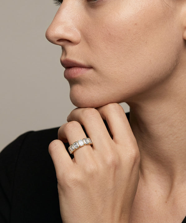 Bella by Ovani® Lab-grown Diamond Baguette Band - 1.85 Ct. T.W.