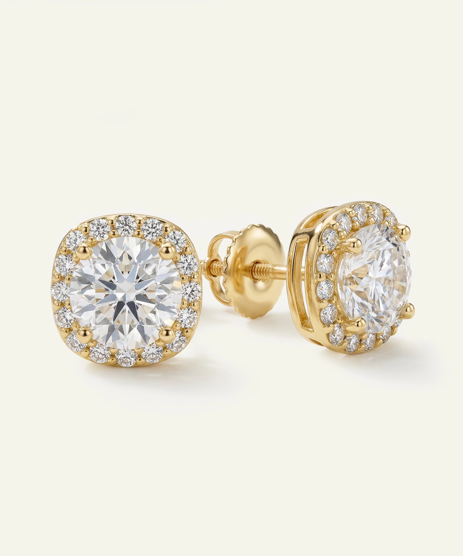 Ultimate Value® Lab-grown Diamond Round Halo Earrings - 2.50 Ct. T.W.