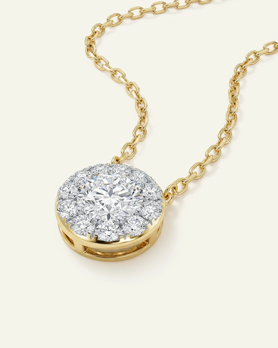 Bella By Ovani® Lab-grown Diamond Round Brilliant Cut Solitaire Pendant - 1.50 Ct. T.W