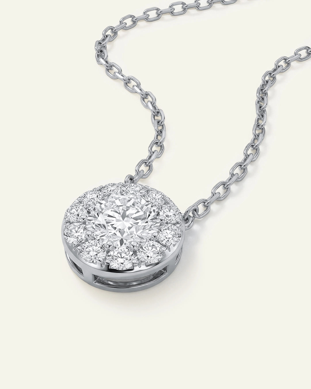 Bella By Ovani® Lab-grown Diamond Round Brilliant Cut Solitaire Pendant - 1.50 Ct. T.W