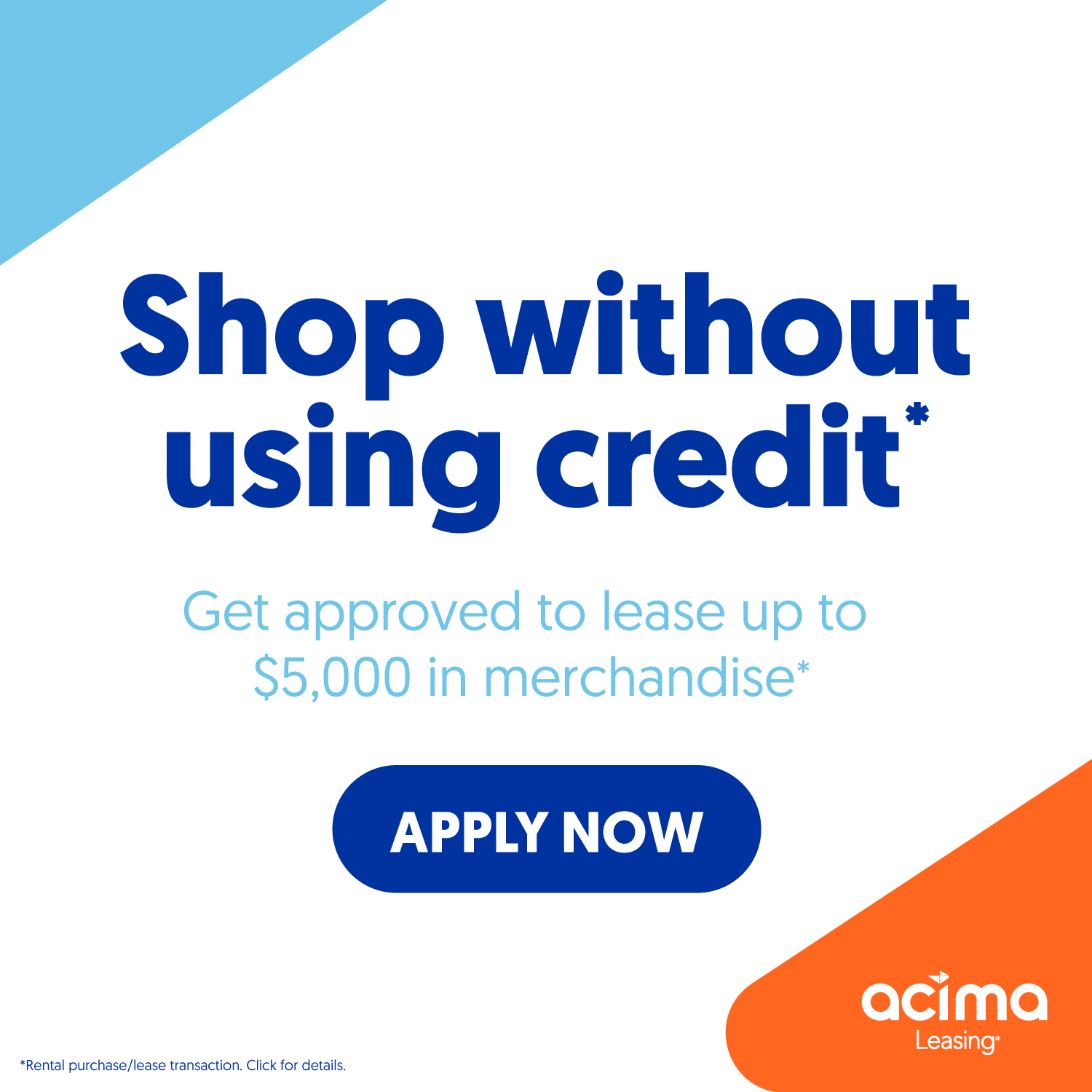 Acima Leasing - Apply Now