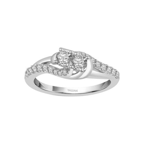 Ultimate Value® Toi Et Moi Diamond Engagement Ring - 0.50 Ct. T.w.
