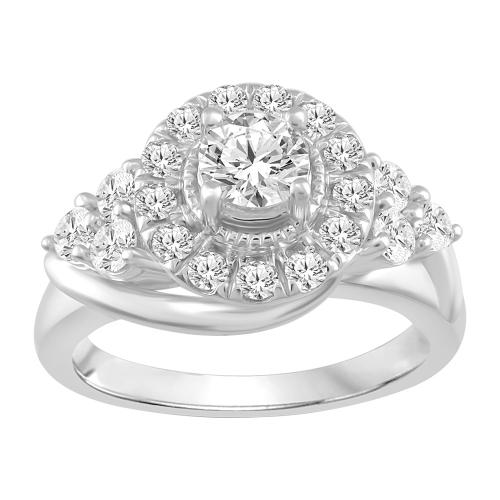 0.50 Ct. T.w. Diamond Promise Ring