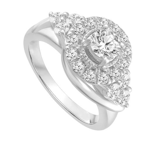 0.50 Ct. T.w. Diamond Promise Ring
