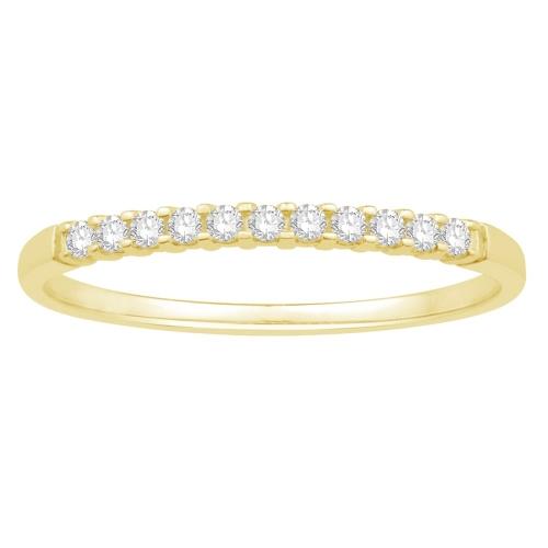 Ovani® Diamonds 11-stone Wedding Band - 0.10 Ct. T.w.
