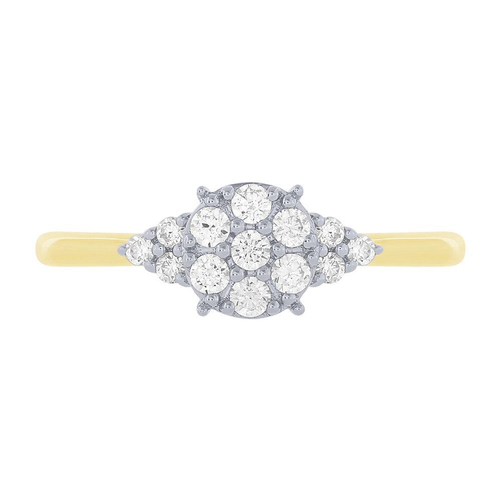 Novello Lab-grown Diamonds Promise Ring - 0.25 Ct. T.w.