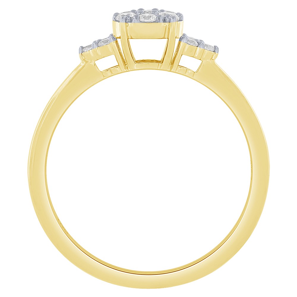 Novello Lab-grown Diamonds Promise Ring - 0.25 Ct. T.w.